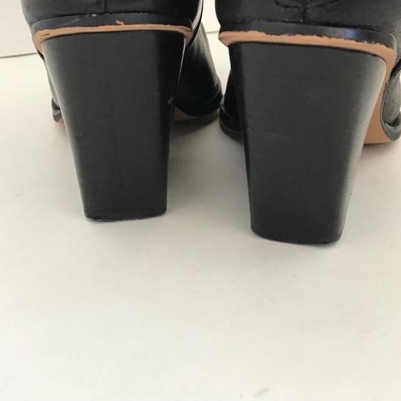 DOLCE VITA Issa Ankle Boots Leather Pointed Toe Black Women’s Size 9.5 Booties - Picture 7 of 16